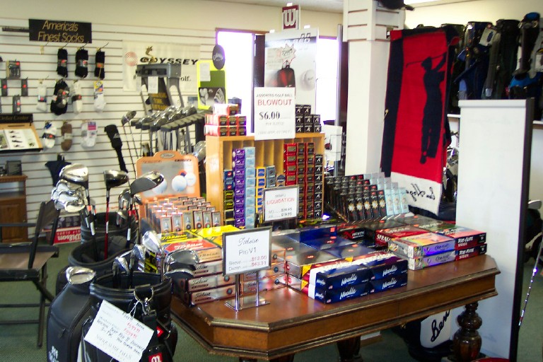 Pro Shop Equipment Picture